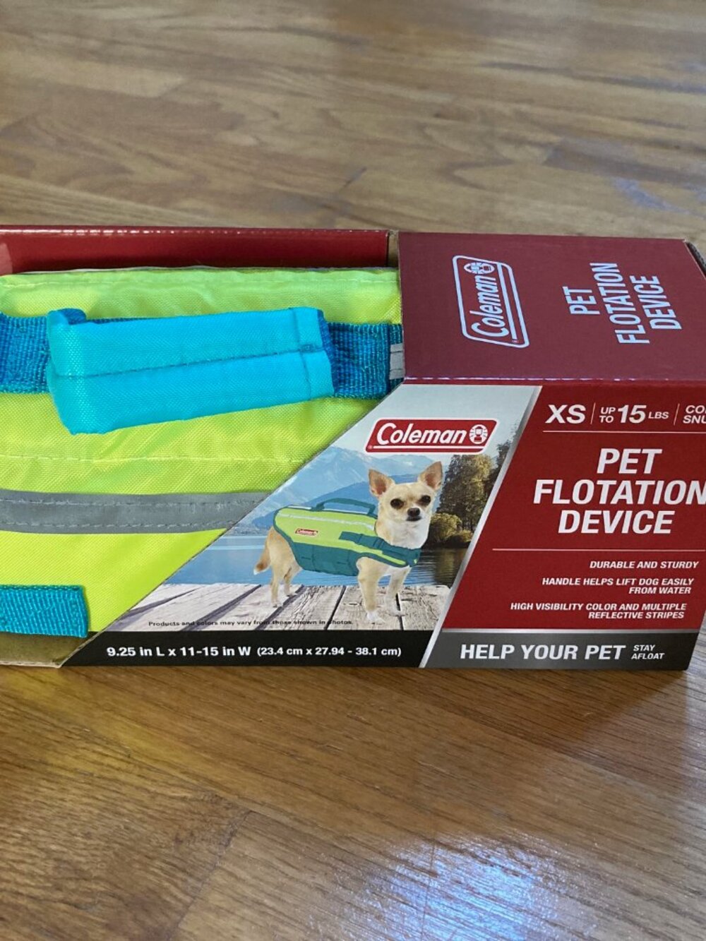 Coleman Pet Floatation Device